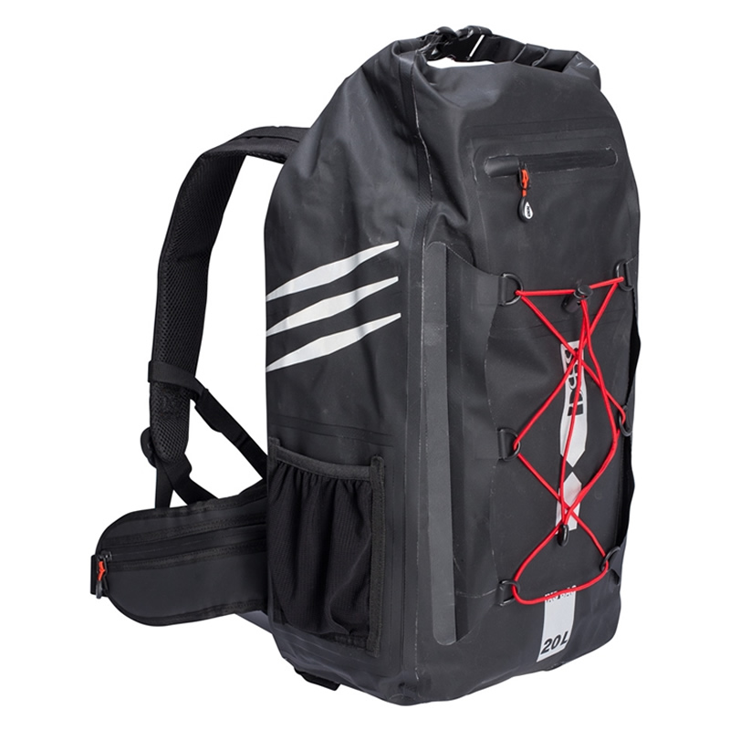 iXS Rucksack TP Backpack 1.0, schwarz-rot, 20 Liter