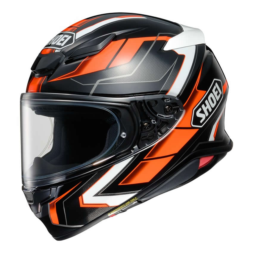 Shoei Helm NXR2 Prologue TC-5, schwarz-orange