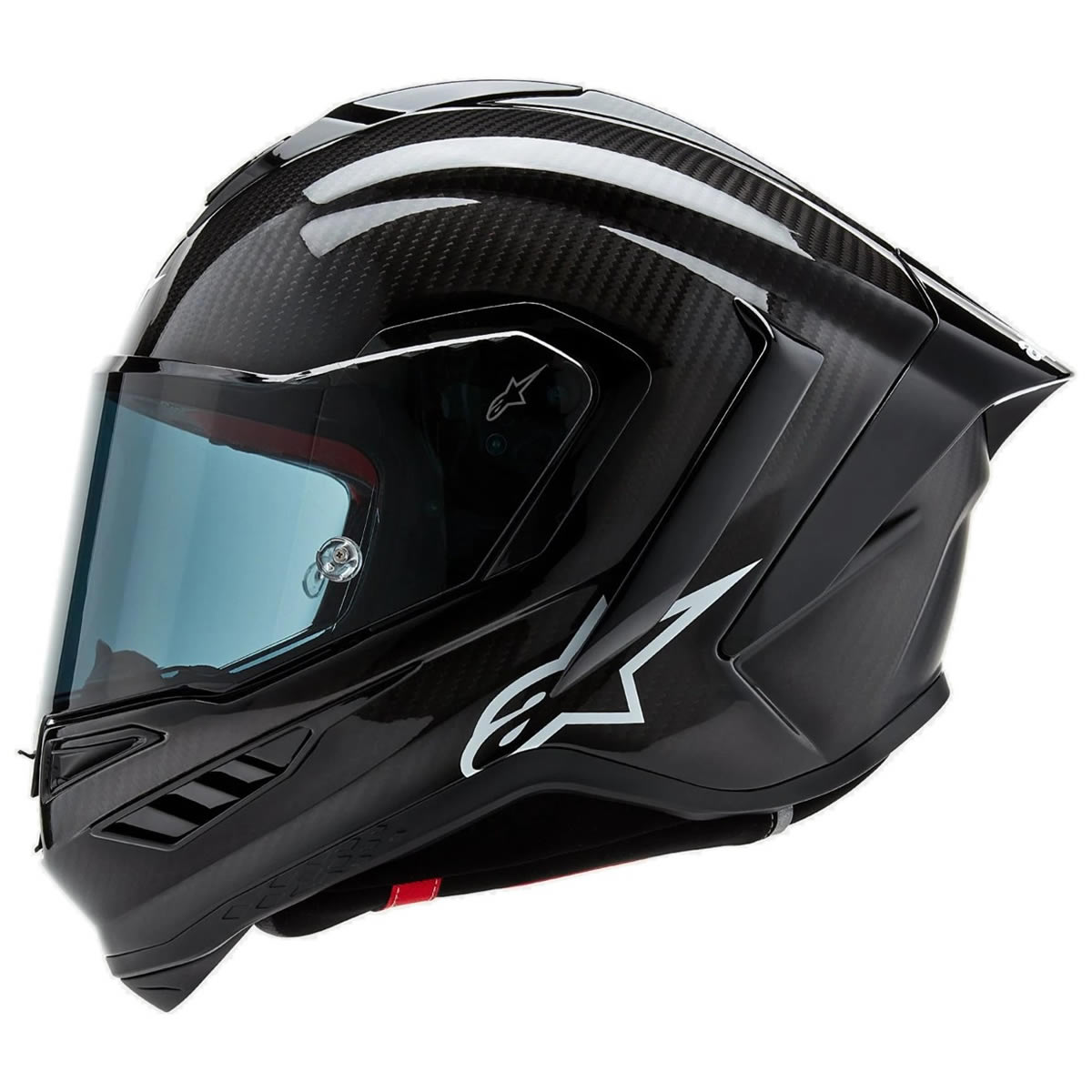 Alpinestars Supertech R10 Solid Helm, schwarz-carbon
