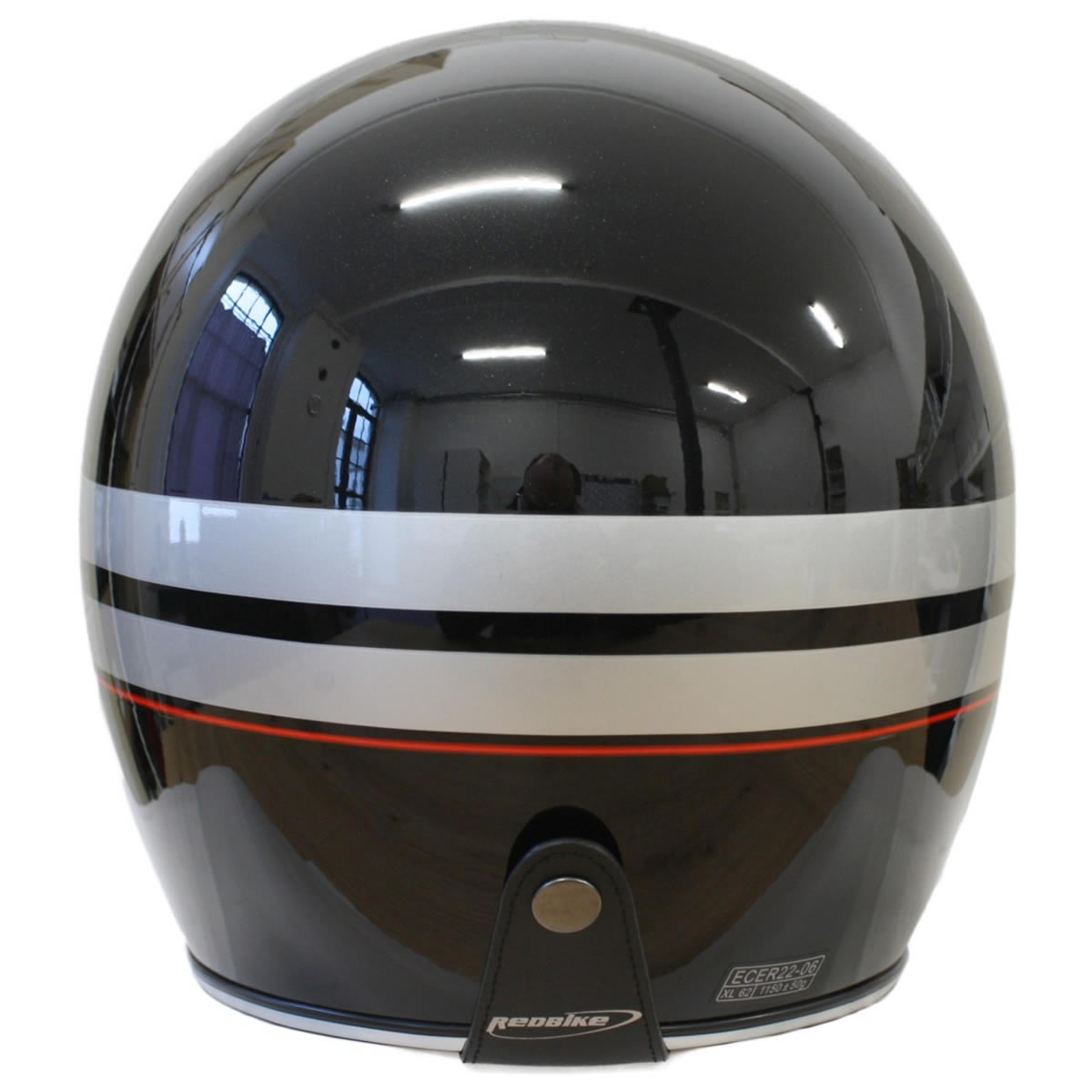 Redbike RB804 Evolution Helm, schwarz-silber