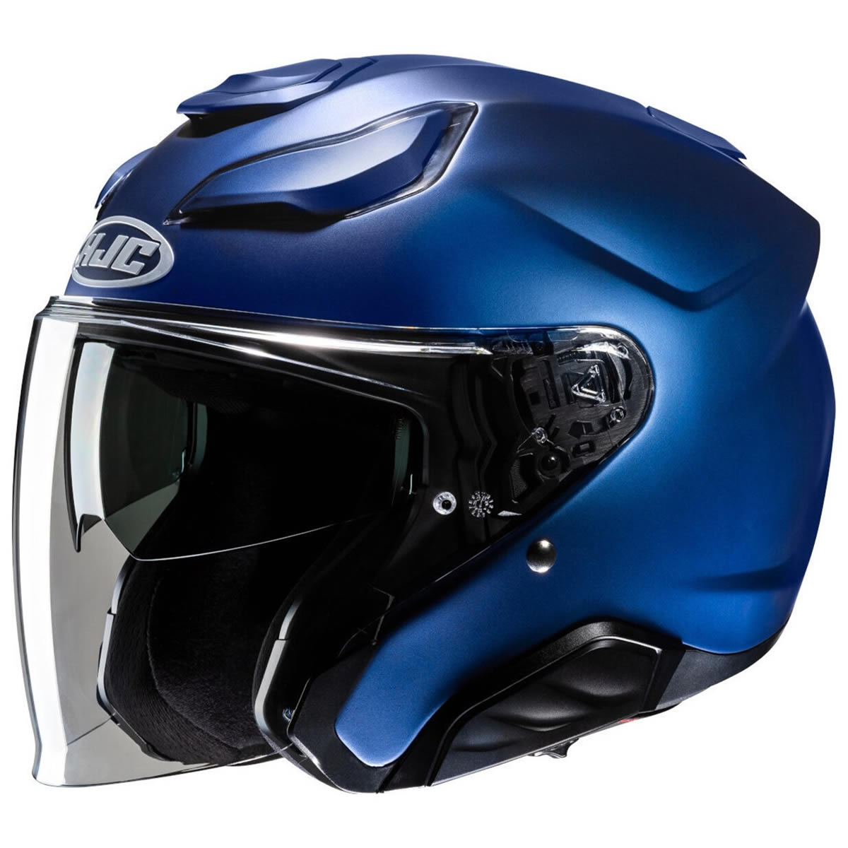 HJC F31 Solid Helm, blau metallic matt