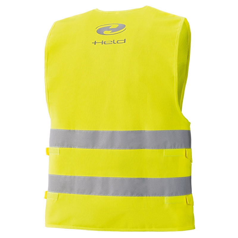 Held Warnweste Safety Vest, schwarz-neongelb