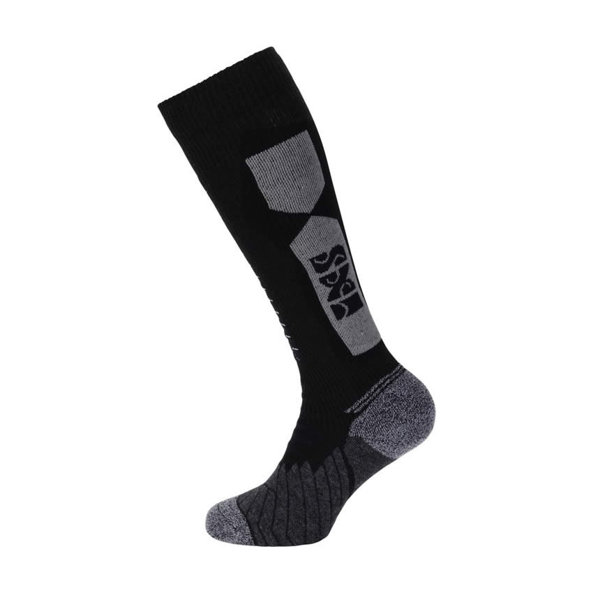 iXS Socken 365 lang, schwarz-grau