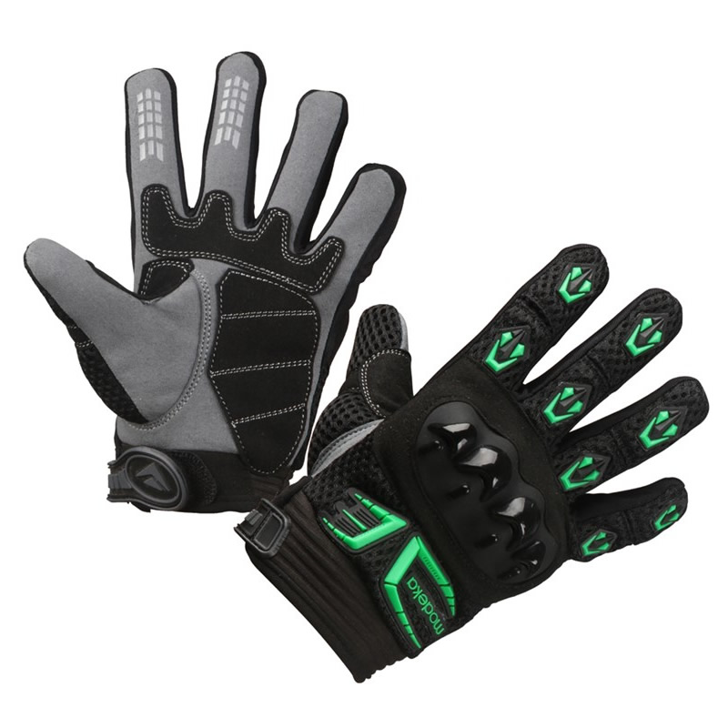 Modeka Kinder-Handschuhe MX Top Kids, schwarz-grün