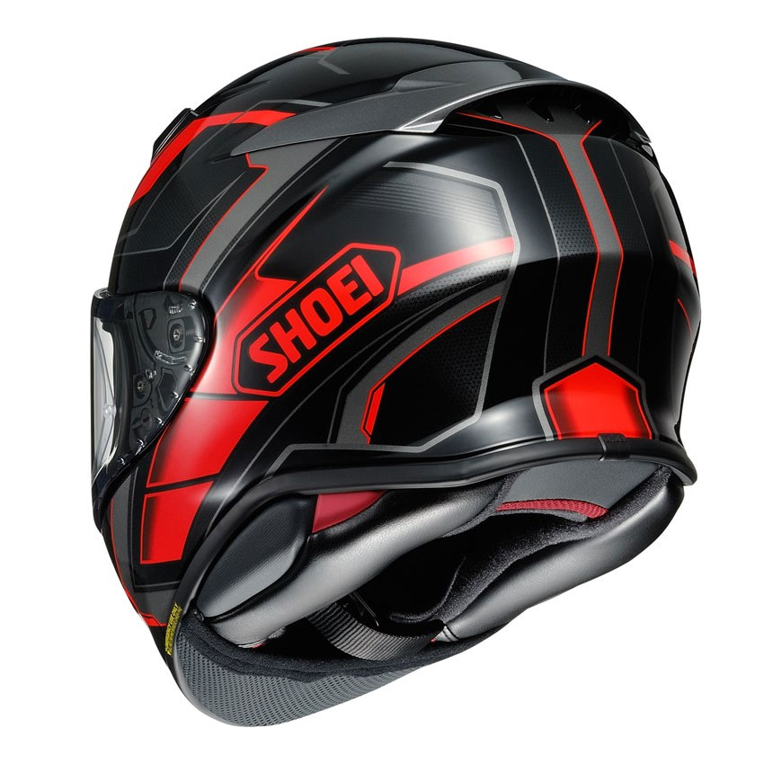 Shoei Helm NXR2 Prologue TC-1, schwarz rot