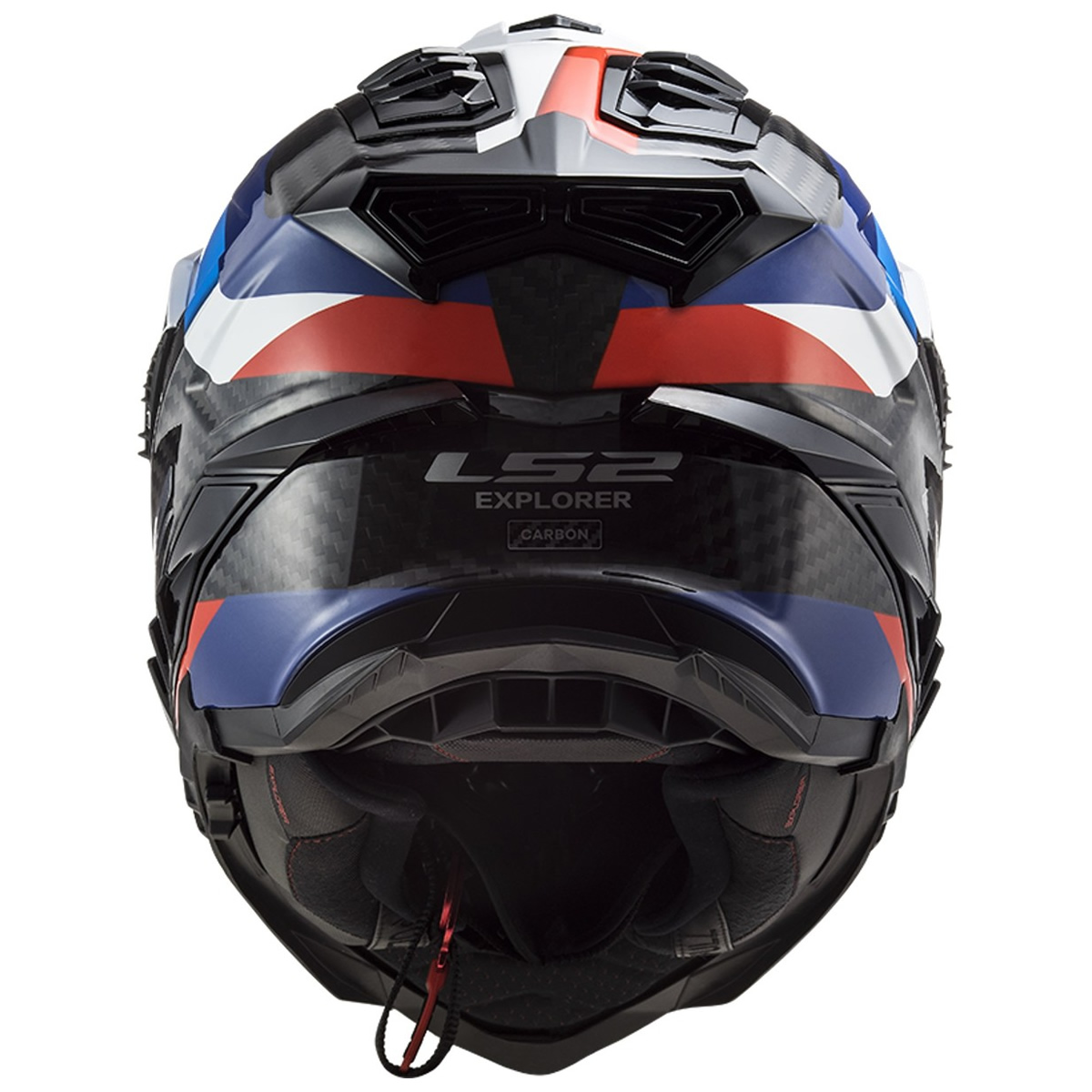 LS2 Helmets Endurohelm Explorer C Frontier MX701, schwarz-blau