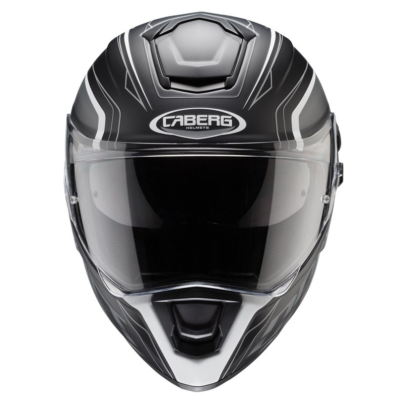 Caberg Drift Evo Integra Helm, schwarz-grau-weiß-matt