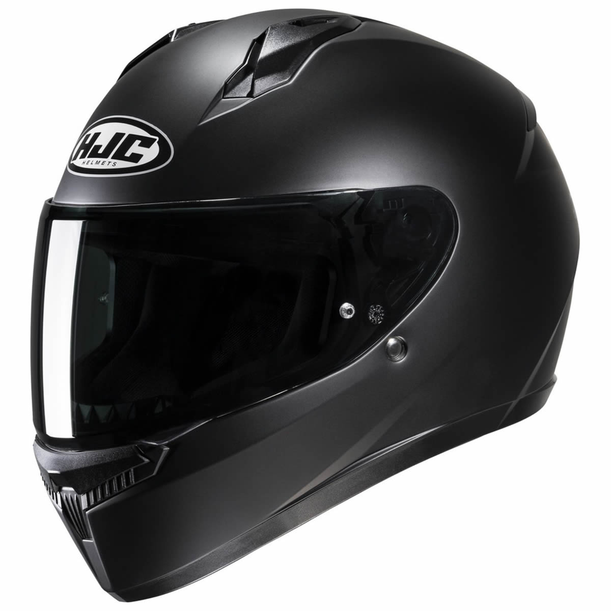 HJC C10 Solid Helm, schwarz matt