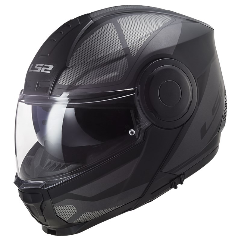 LS2 Helmets Klapphelm Scope Axis FF902, schwarz-titan