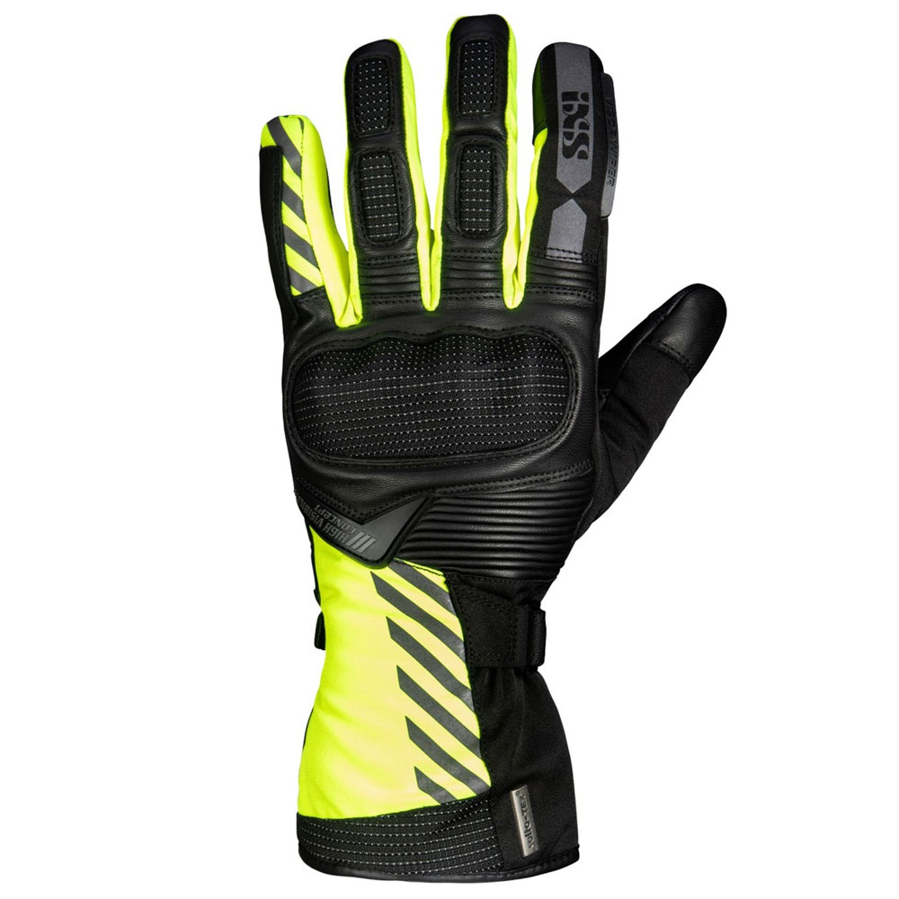 iXS Handschuhe Glasgow-ST 2.0, fluogelb-schwarz
