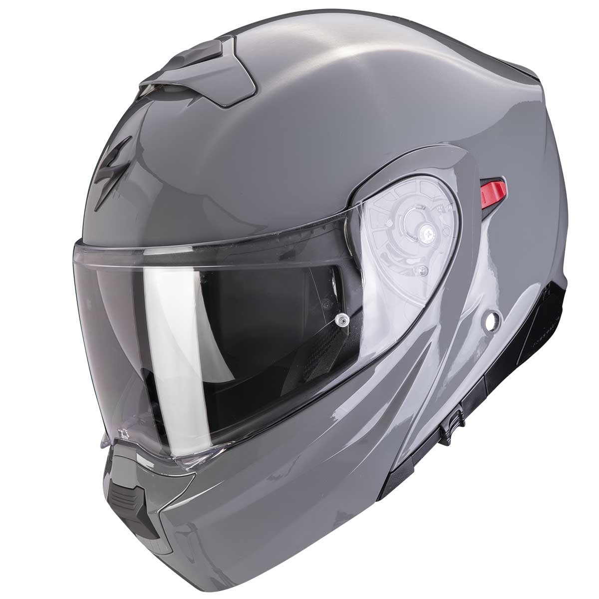 Scorpion EXO-930 EVO Solid Helm, grau