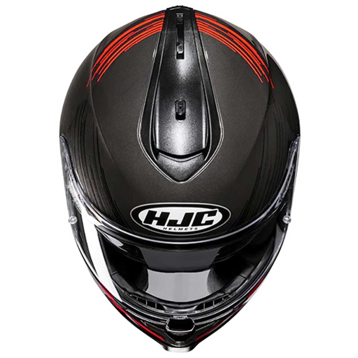 HJC C70N Sway MC1 Helm, schwarz-rot