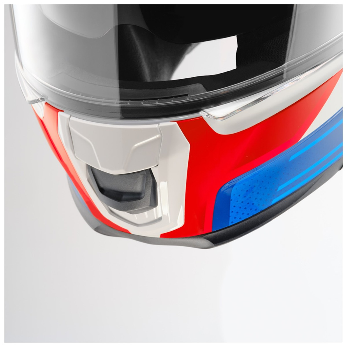 Schuberth S3 Storm Helm, weiß-blau-rot