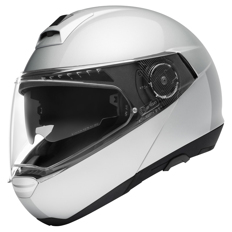 Schuberth Helm C4 Pro, silber