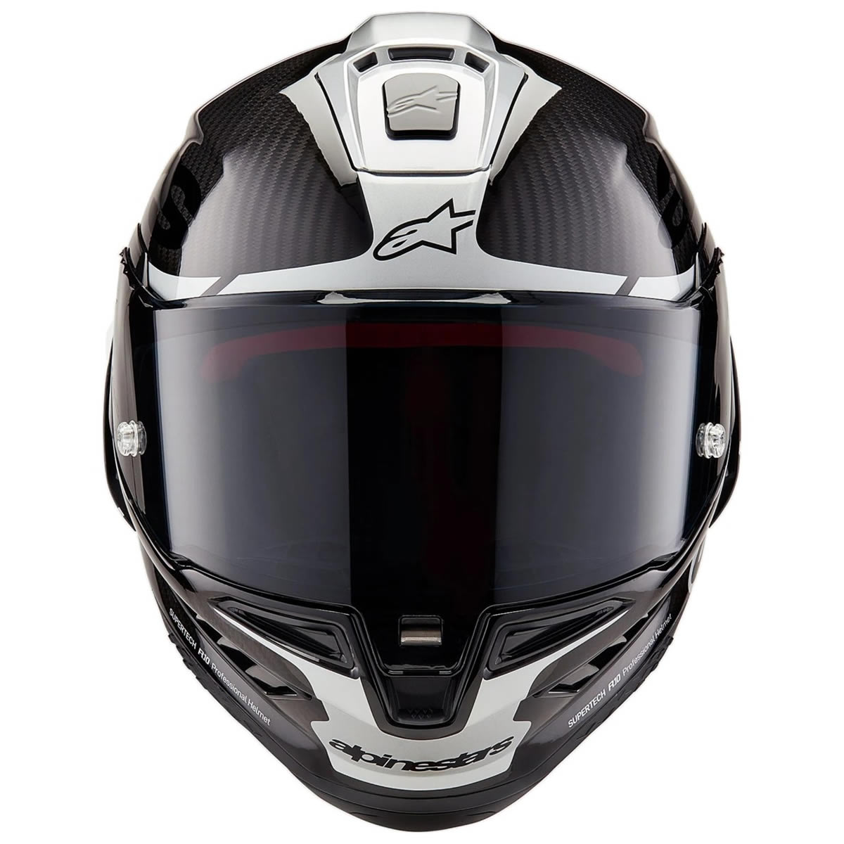 Alpinestars Supertech R10 Element Helm, schwarz-carbon-silber