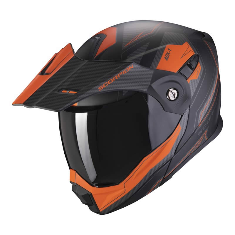 Scorpion Helm ADX-1 Tucson, schwarz-orange matt