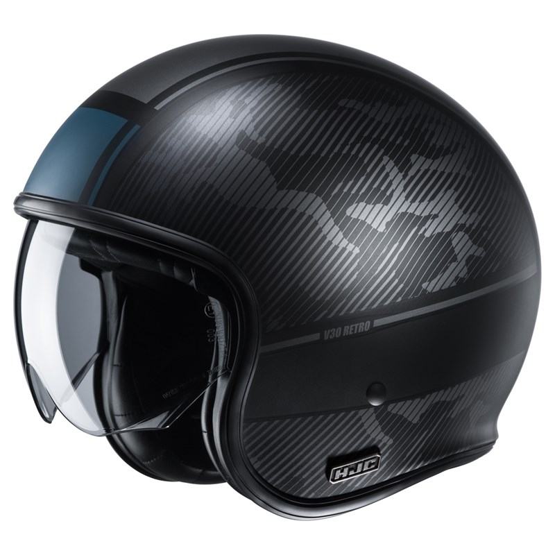 HJC Helm V30 Alpi MC5SF, schwarz-blau matt