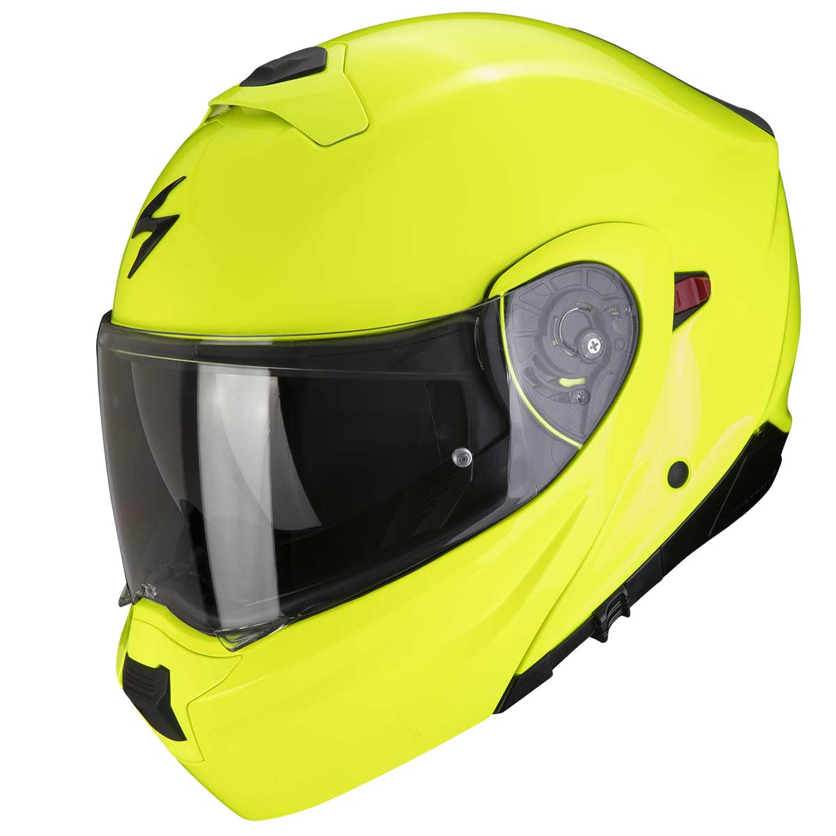 Scorpion EXO-930 EVO Solid Helm, fluogelb
