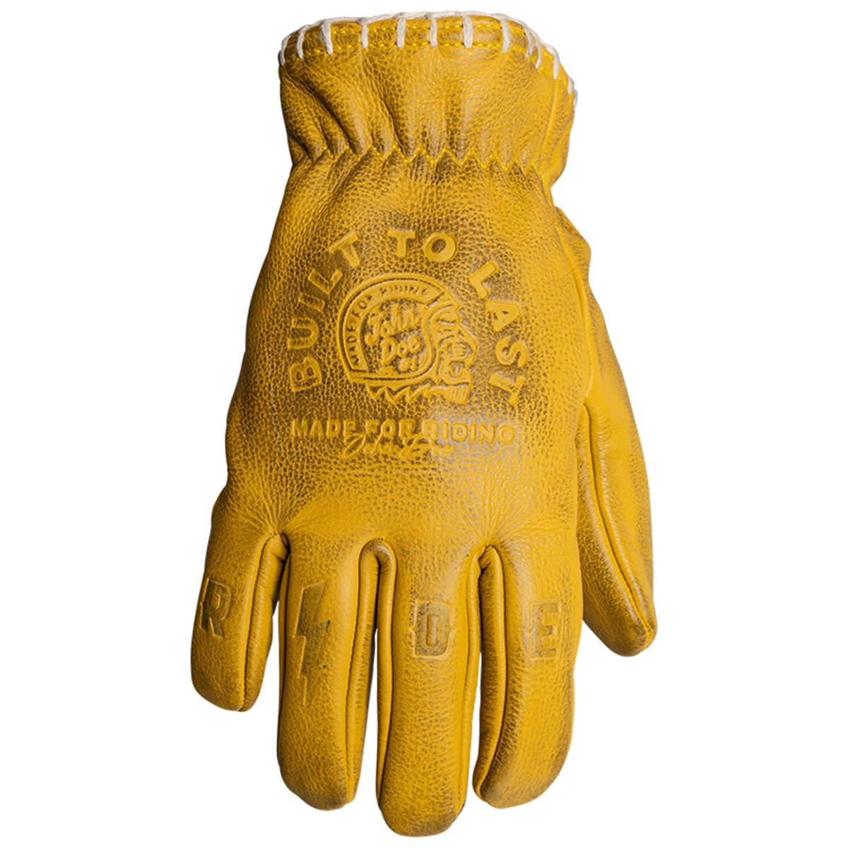 John Doe Coyote Handschuhe, gelb geprägt