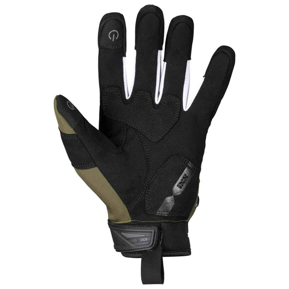 iXS Handschuhe Pandora-Air 2.0, schwarz-olive-weiß
