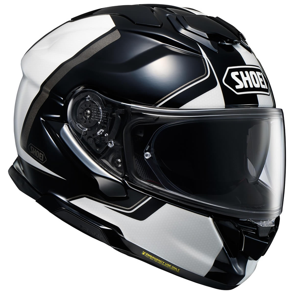 Shoei GT-Air 3 Scenario TC-5 Helm, schwarz-weiß