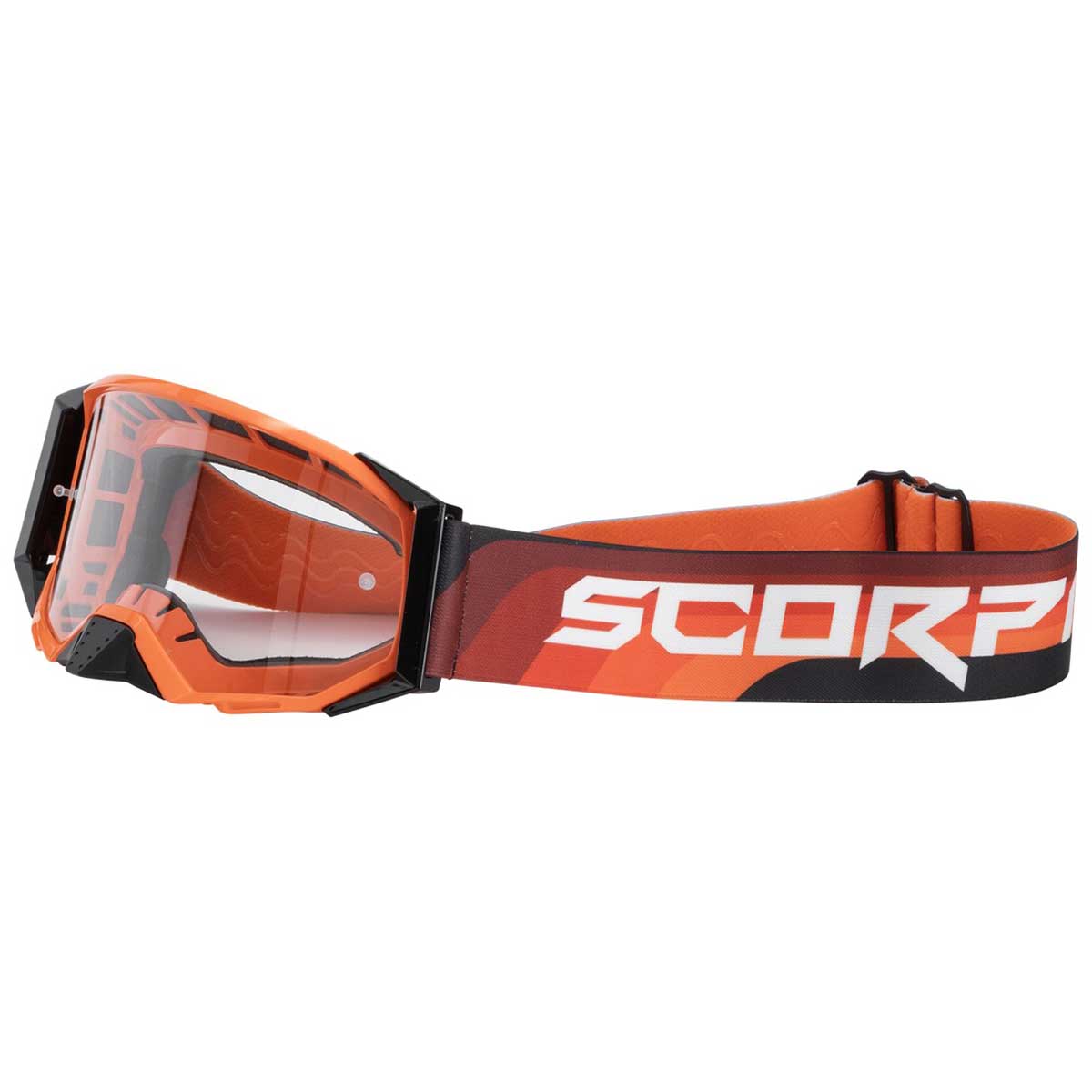 Scorpion E24 Crossbrille, orange-schwarz
