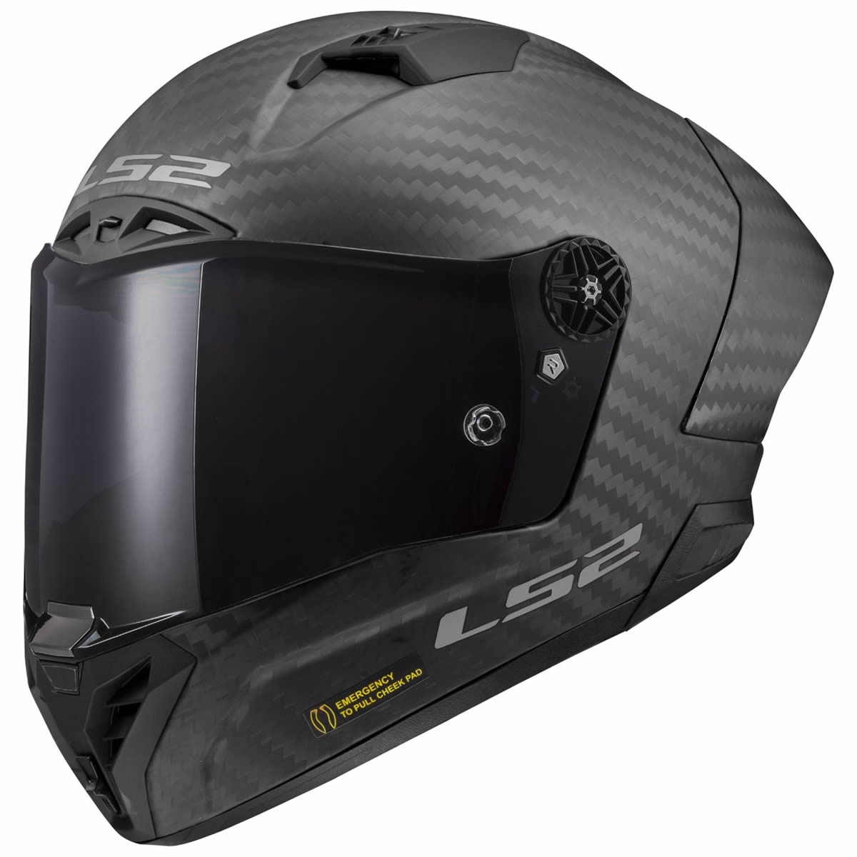 LS2 Helmets Thunder GP Aero Solid FF805 Carbon Helm