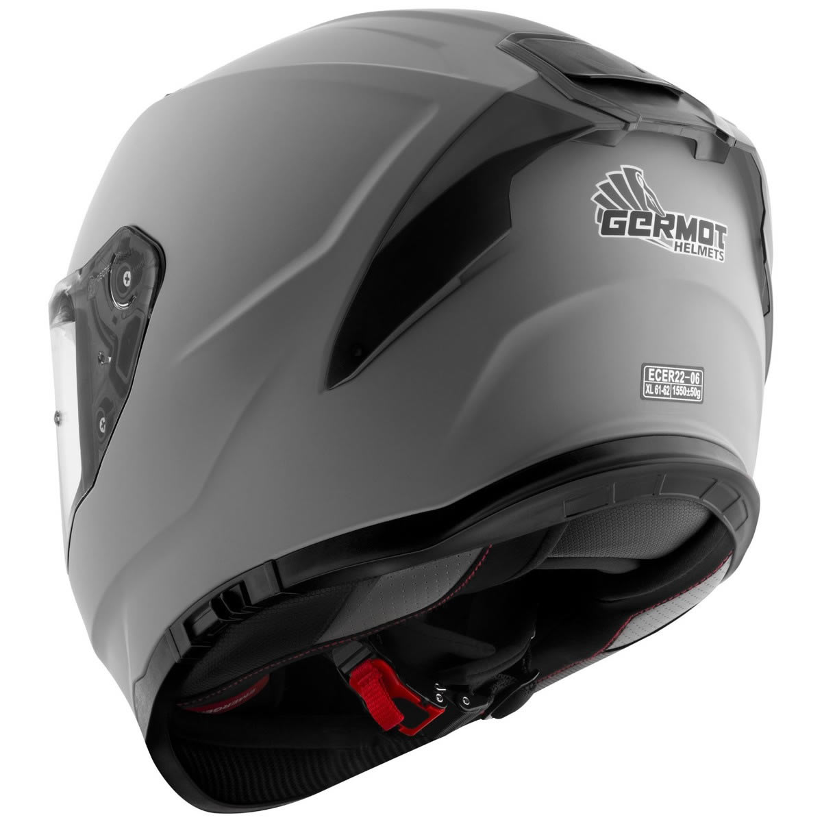 Germot GM 350 Helm, grau matt
