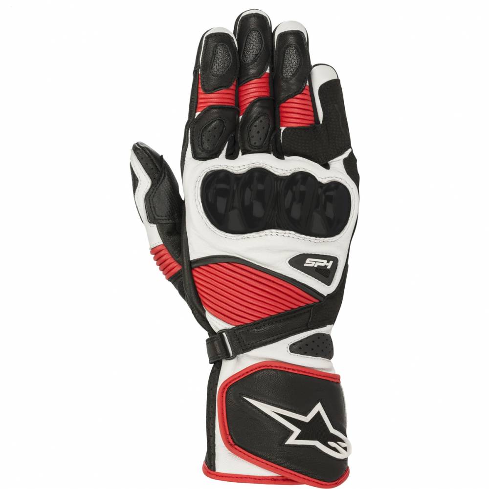 Alpinestars Handschuhe SP-1 V2, schwarz-weiß-rot