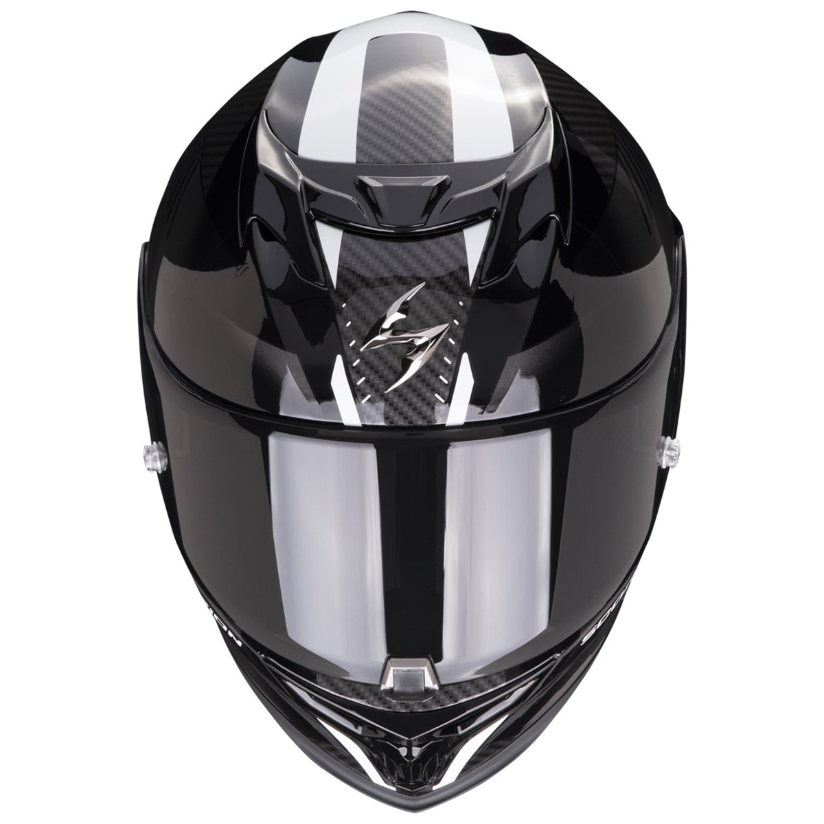 Scorpion Helm EXO-520 EVO Air Laten, schwarz-weiß