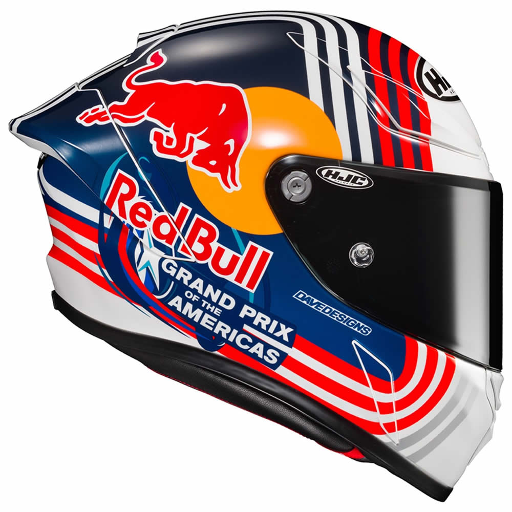 HJC Helm RPHA 1 Red Bull Austin GP MC21