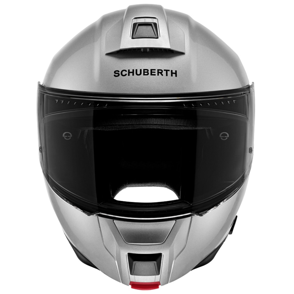 Schuberth C5 Solid Helm, silber