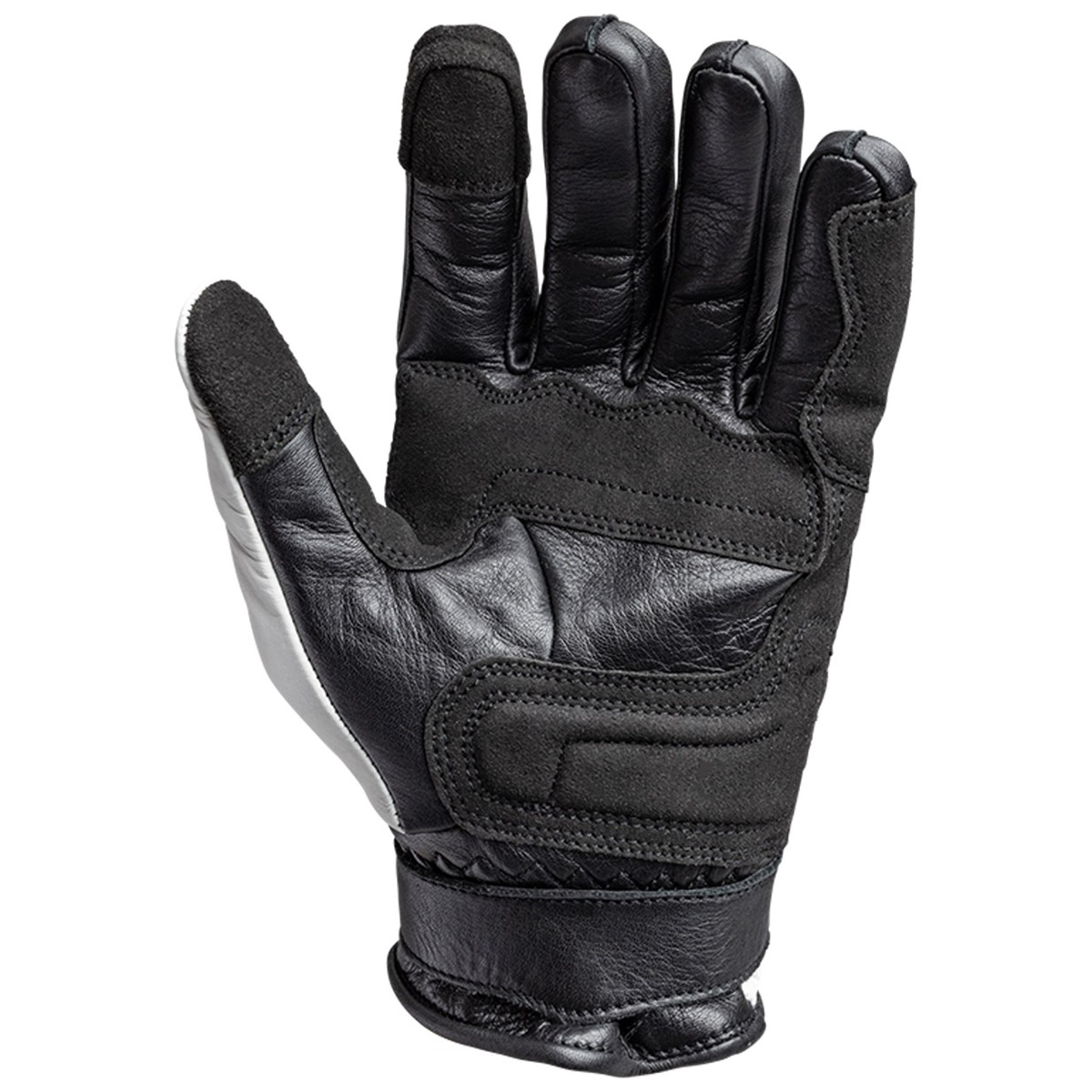 John Doe Tracker Race Handschuhe, weiß-schwarz