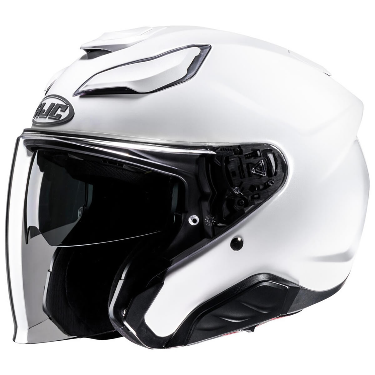 HJC F31 Solid Helm, weiß