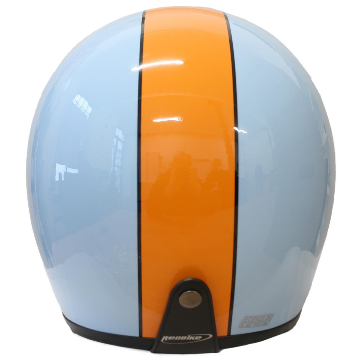 Redbike RB801 Gasoline Helm, hellblau-orange