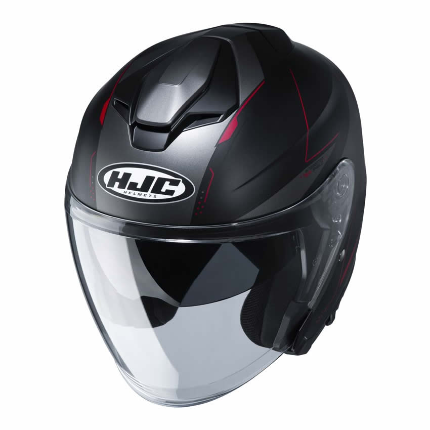 HJC Helm i30 Slight MC9, schwarz-rot