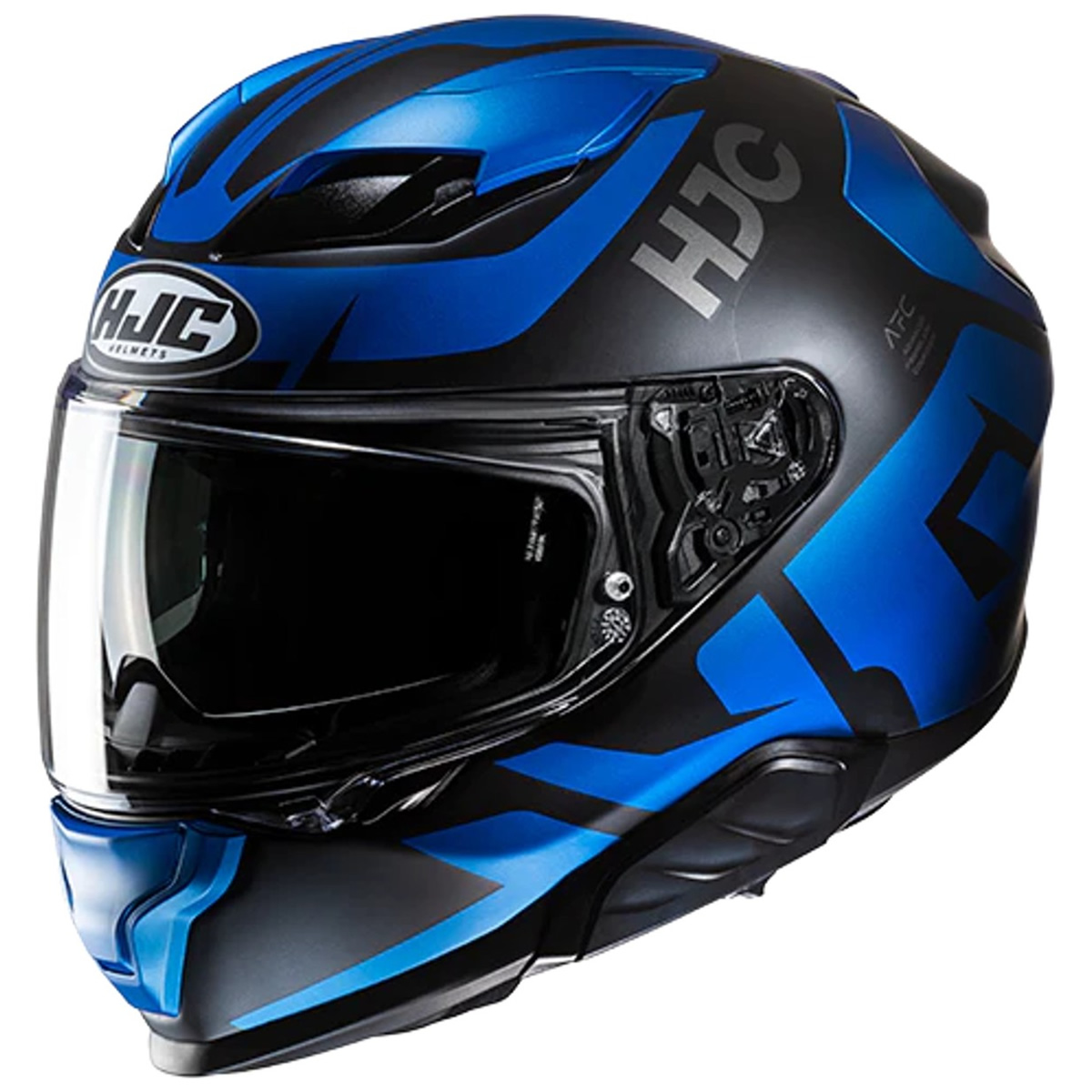 HJC F71 Bard Helm, schwarz-blau matt