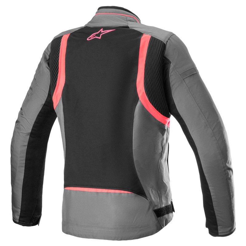 Alpinestars Damen Textiljacke Stella T-Kira v2 Air, grau-schwarz-pink