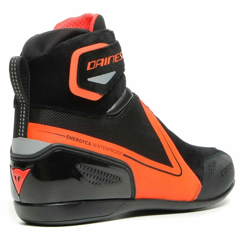 Dainese Schuhe Energyca D-WP, schwarz-fluorot
