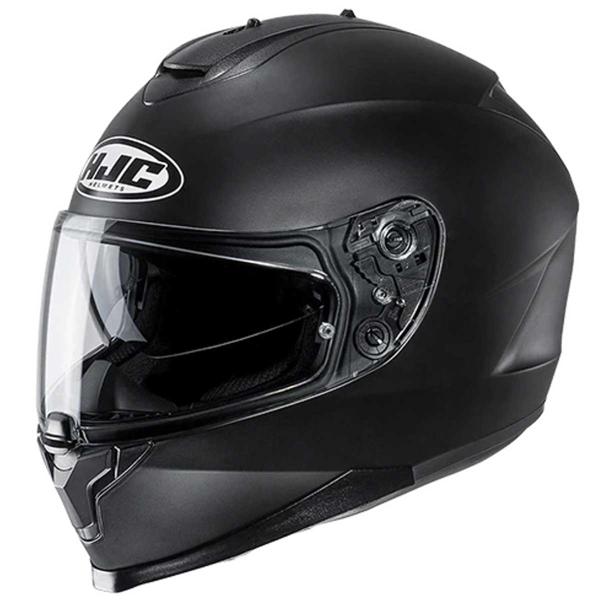 HJC C70N Solid Helm, schwarz matt
