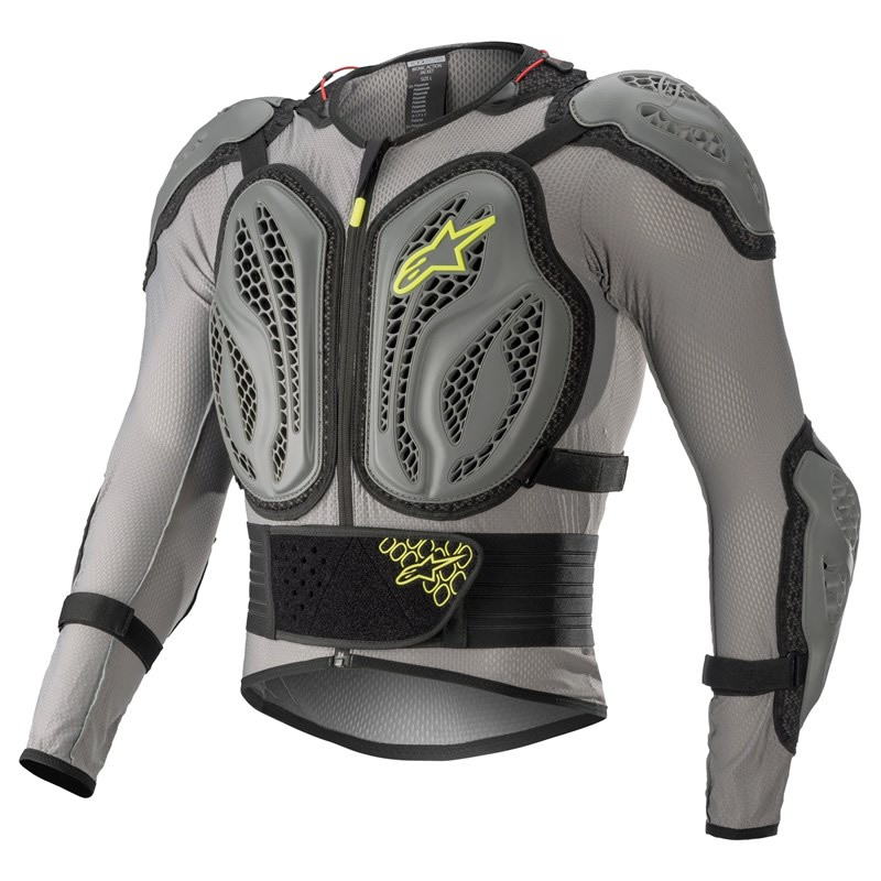 Alpinestars Protektorjacke Bionic Action Jacket, grau-fluogelb
