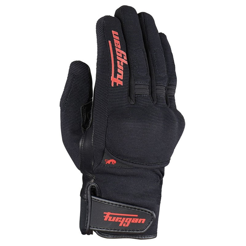 Furygan Handschuhe Jet All Season D3O, schwarz-rot