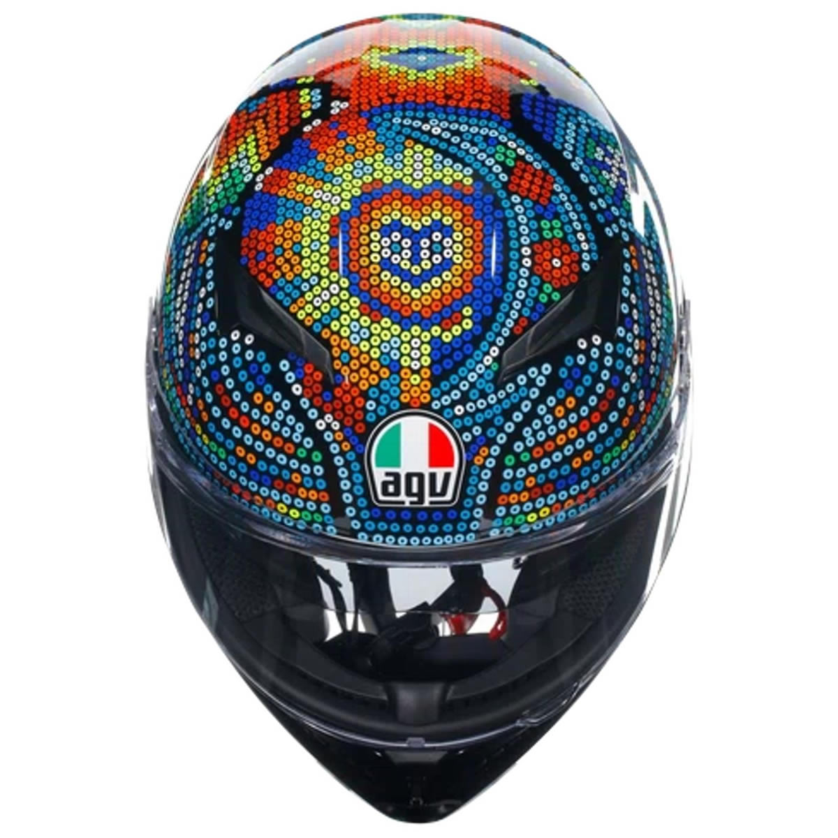 AGV K3 Rossi Winter Test 2018 Helm