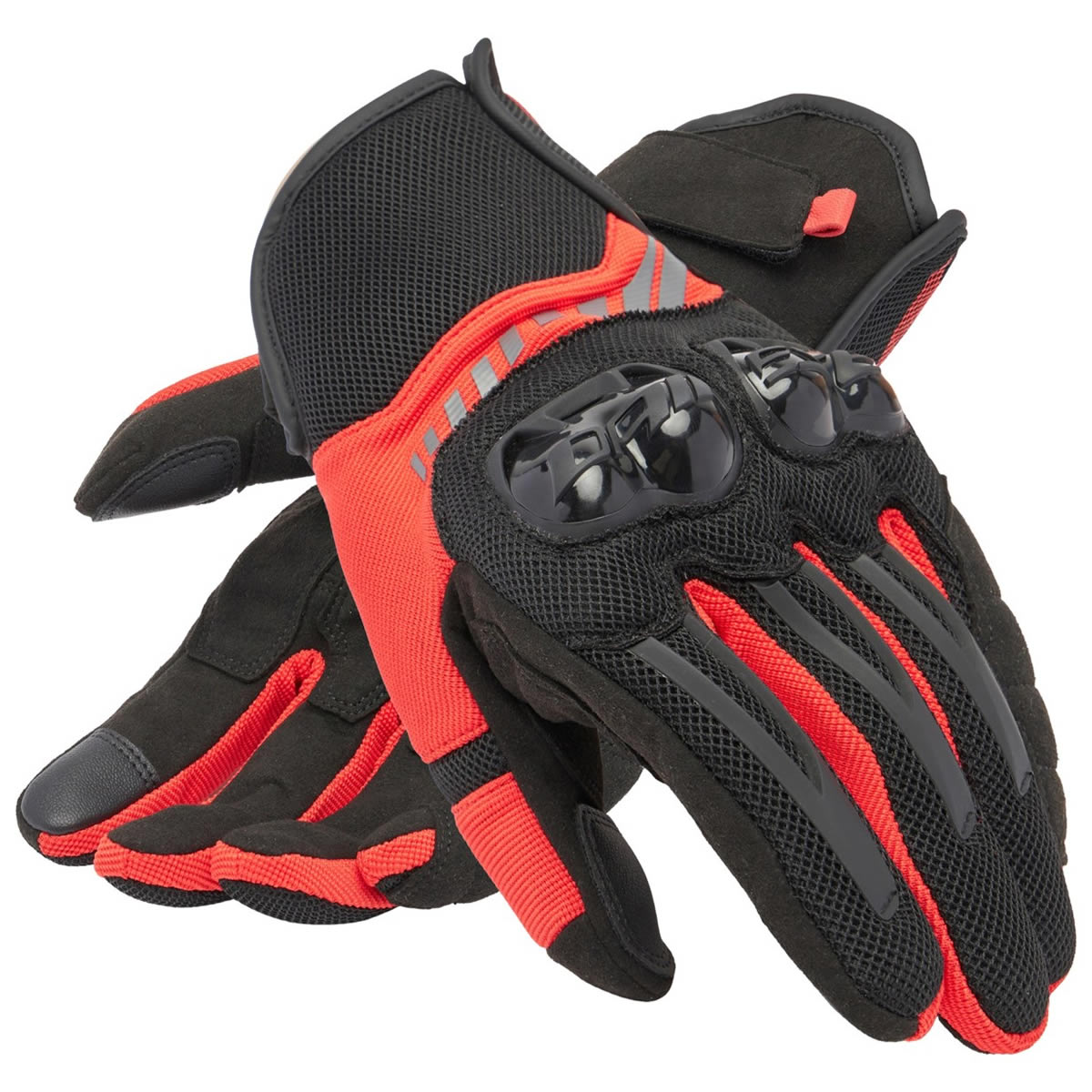 Dainese Handschuhe Mig 3 Air Tex, schwarz-lavarot