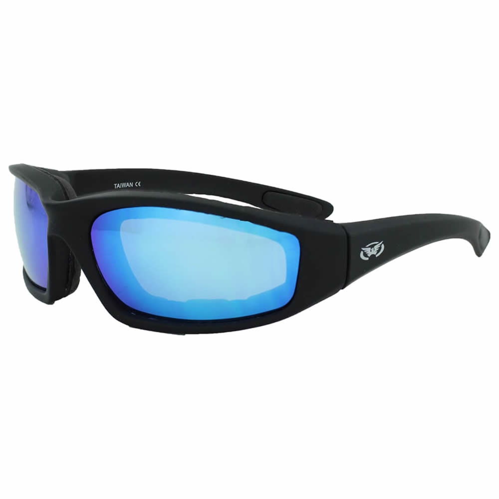 Modeka Brille Kickback GT, blau verspiegelt