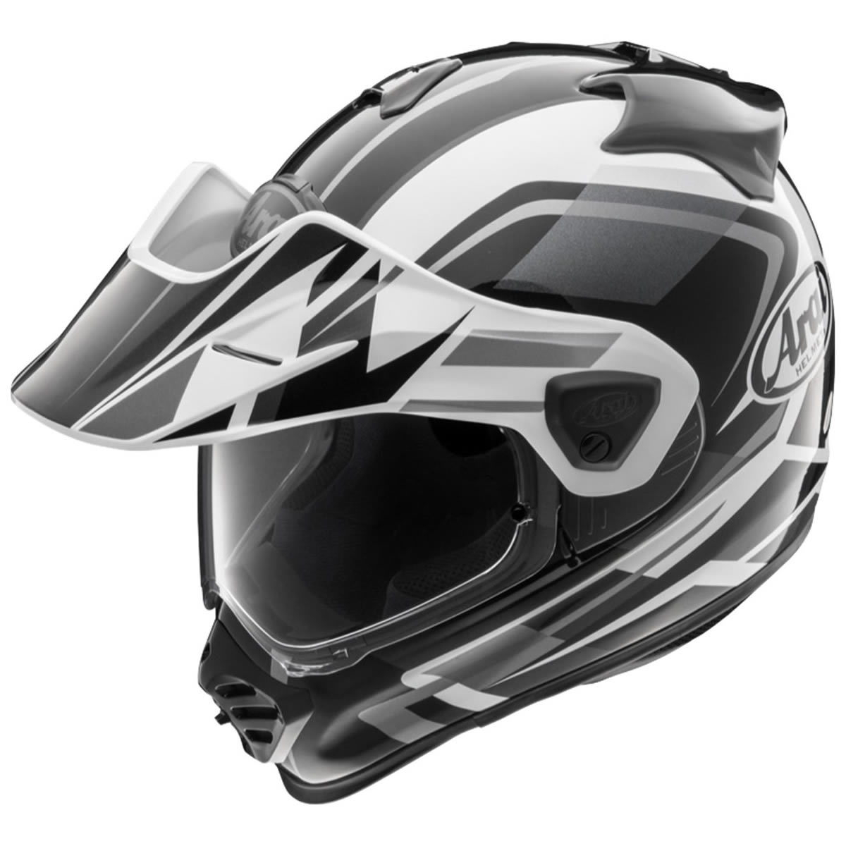 Arai Tour-X5 Discovery White Helm, weiß-grau-schwarz
