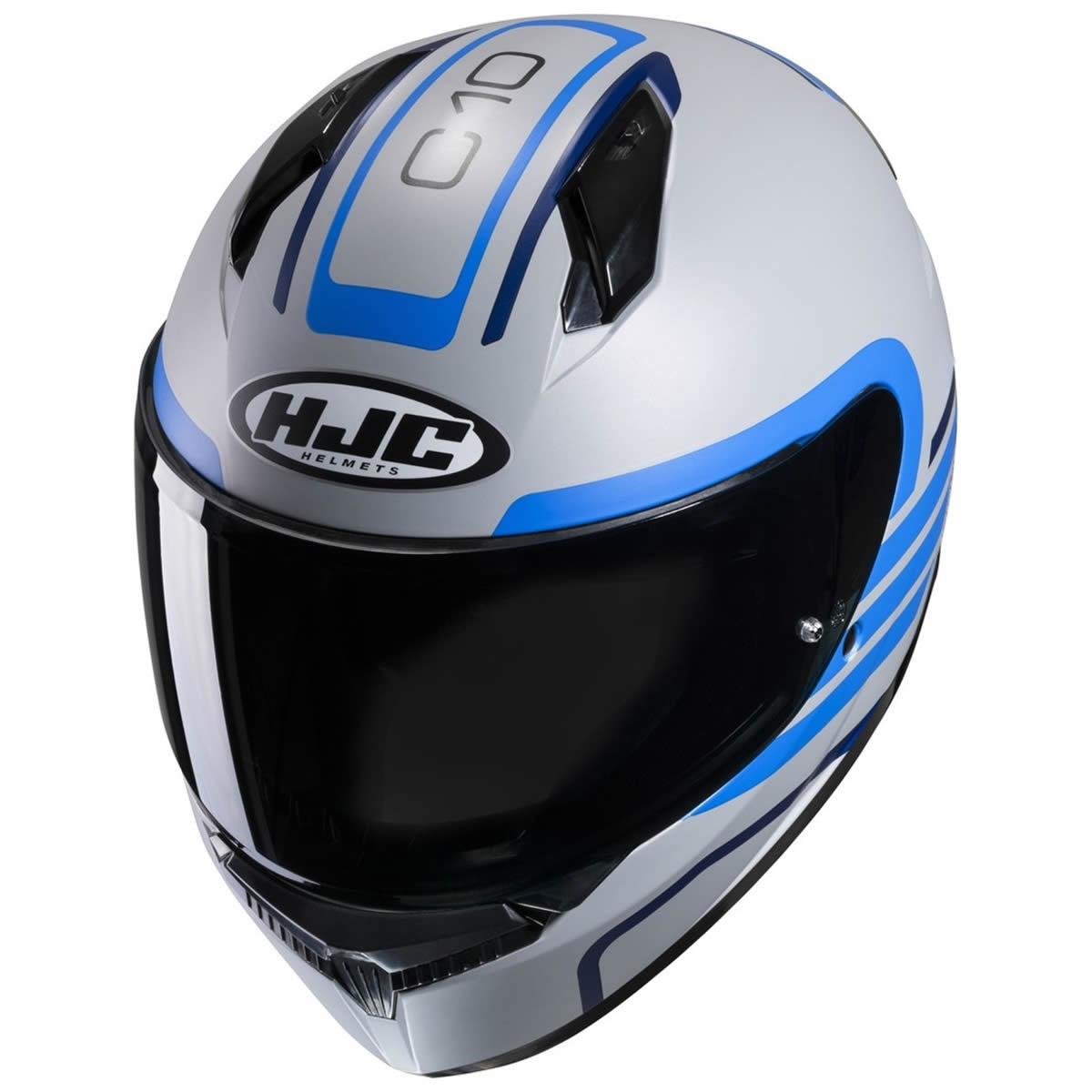 HJC C10 Lito Helm, grau-blau matt