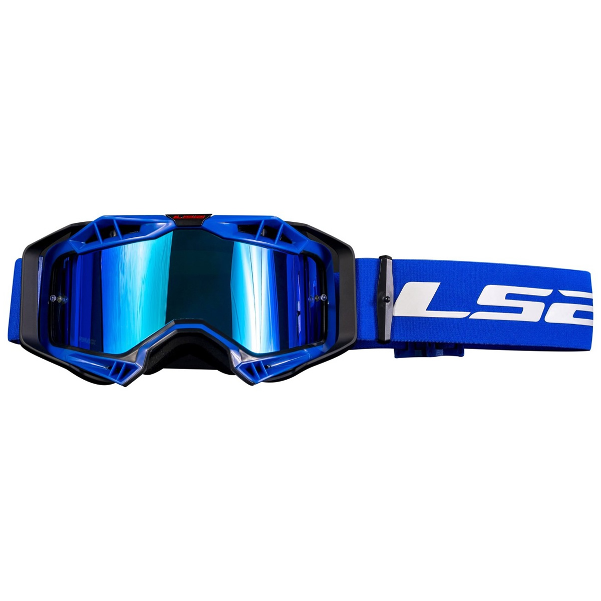 LS2 Helmets Crossbrille Aura Pro, blau