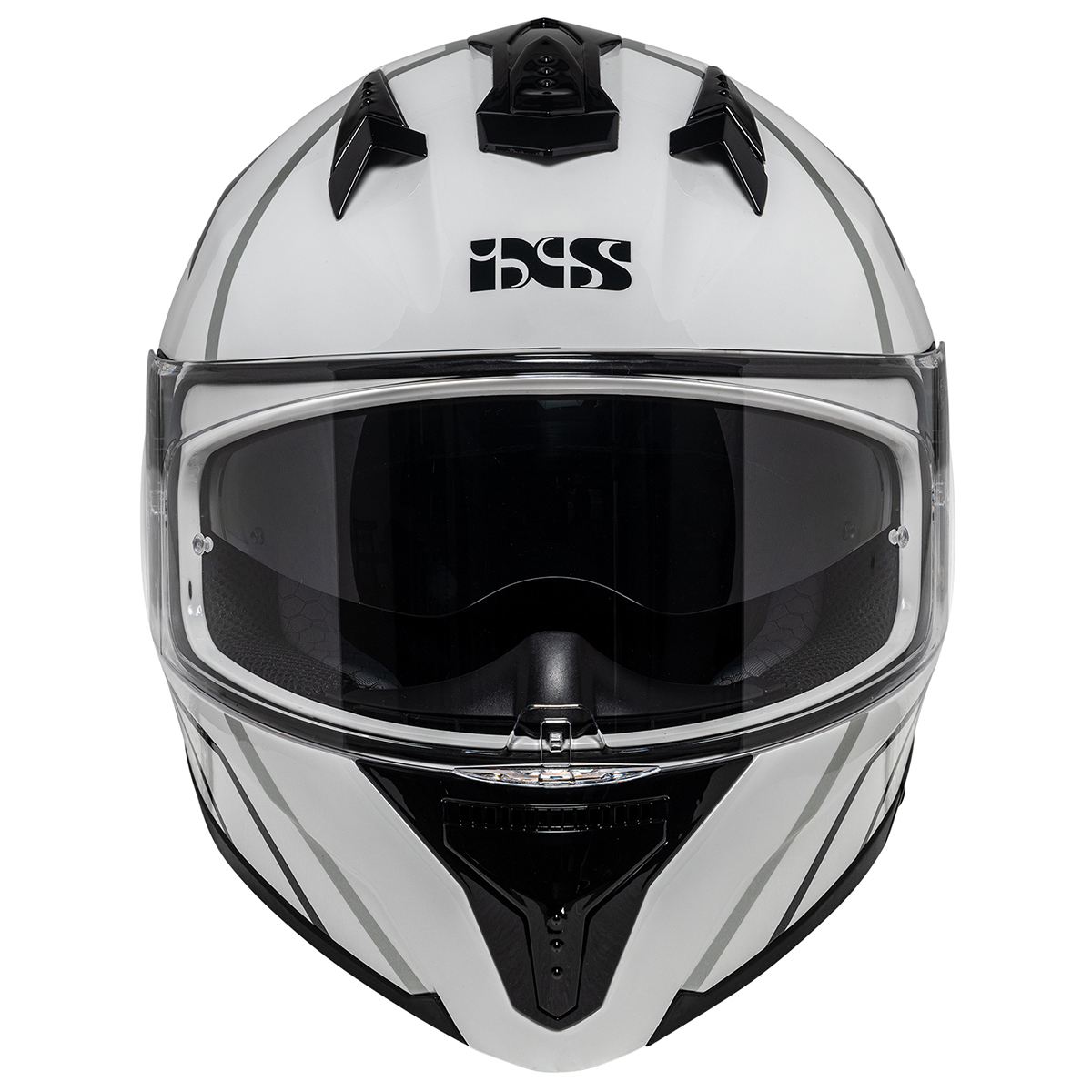 iXS Helm iXS217 2.0, weiß-schwarz