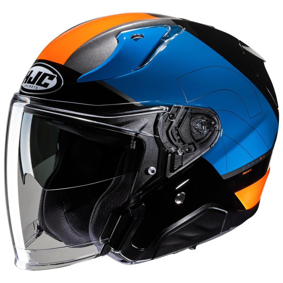 HJC RPHA 31 Chelet Helm, schwarz-blau-orange